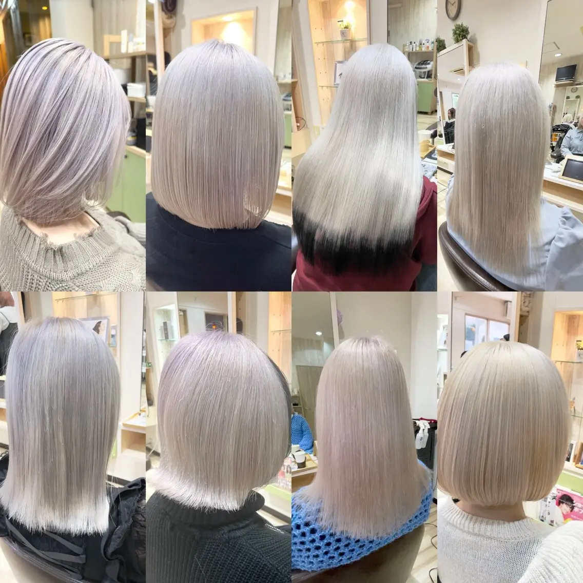 セミロング カラー ブリーチ ケアブリーチ デザインカラー ダブルカラー ハイトーンカラー 🌈派手髪ハイトーン 🌈鈴木亮太🌈のヘアスタイル