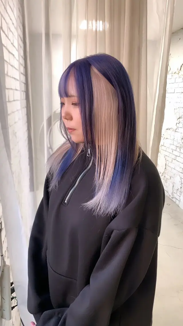 ロング 派手髪支持率No1 Eisukeのヘアスタイル
