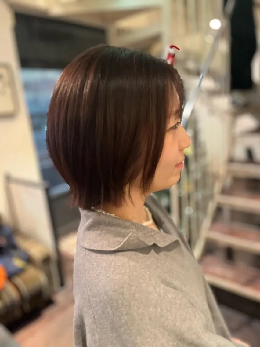 ショート ボブ くびれヘア モデル様募集中🌸 KUREHAのヘアスタイル
