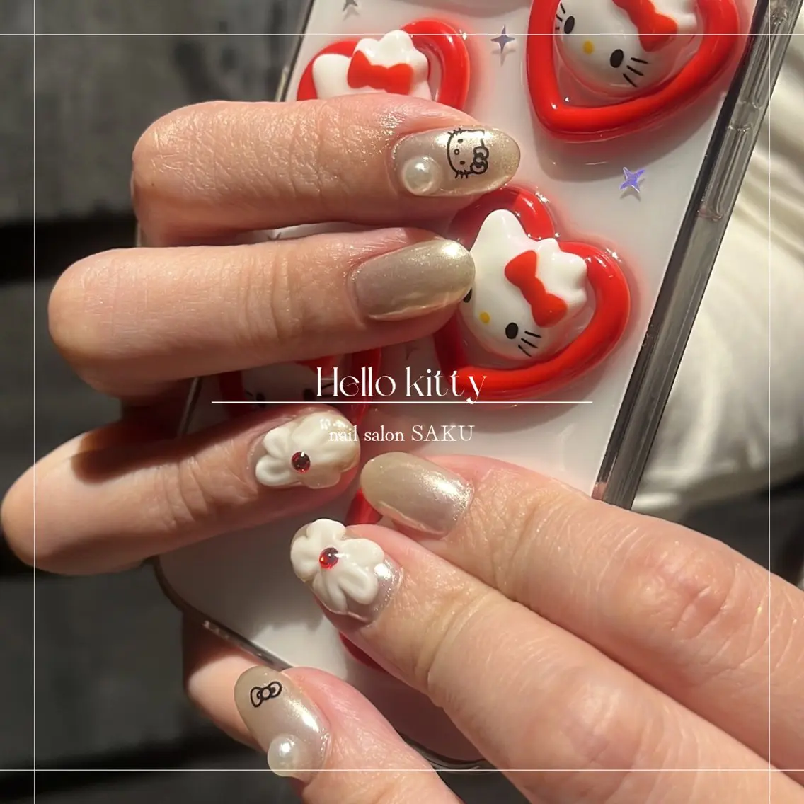 ネイル ニュアンスネイル シンプルネイル SAKU nail 作島茜のネイルデザイン