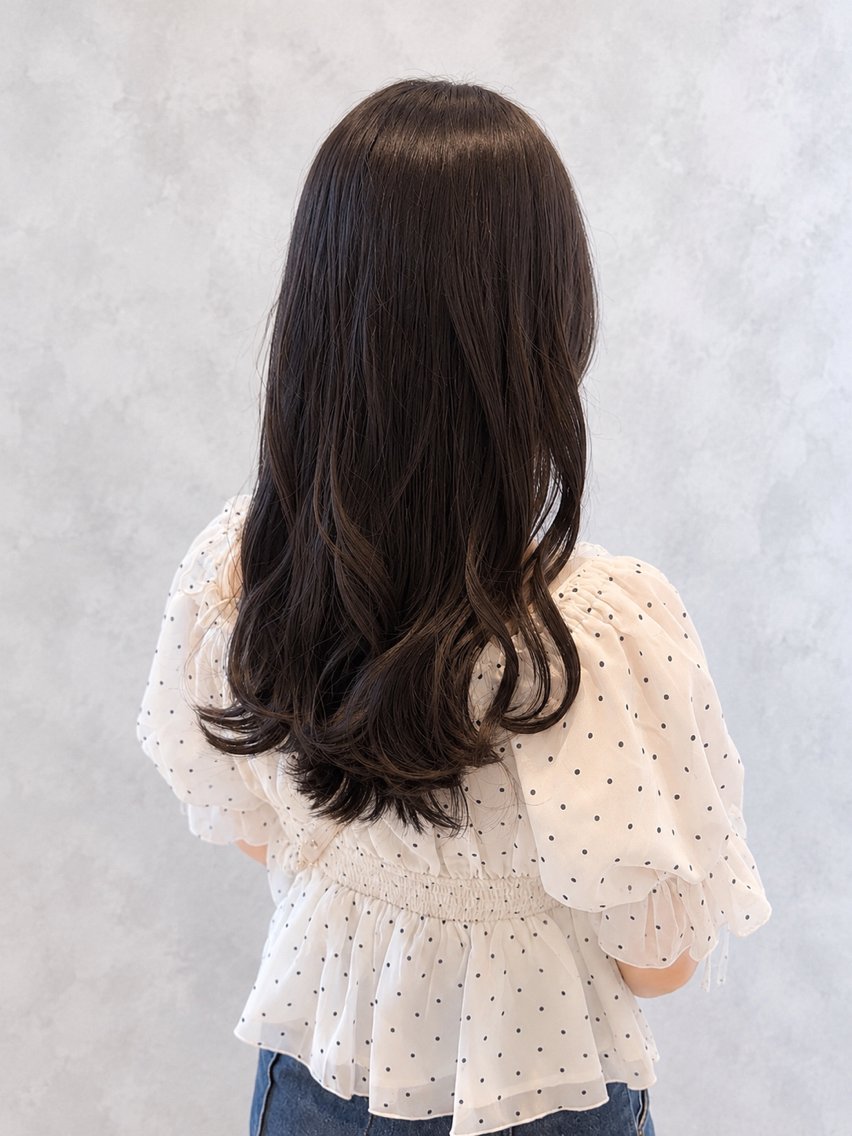 ロング カラー カット ヘアカラー トリートメント 🫧ツヤ髪/透明感 カラー🫧AOIのヘアスタイル