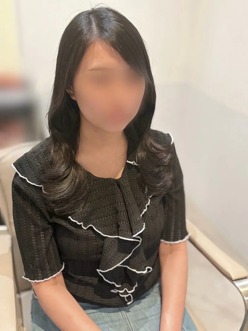 セミロング くびれヘア レイヤーカット Eleanor枚方店 /梅木雄治のヘアスタイル