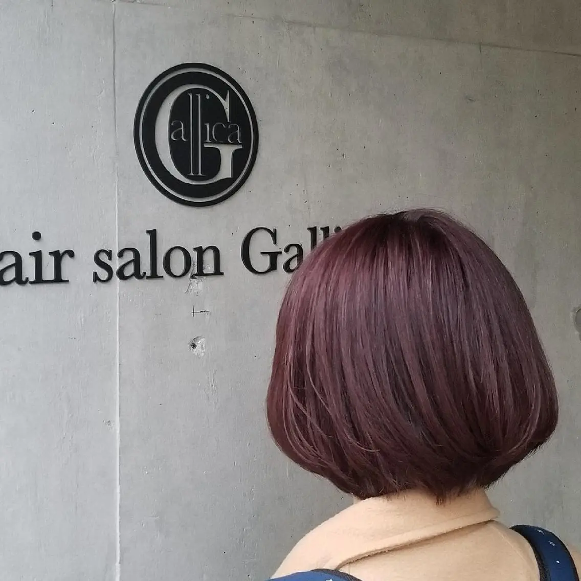 ミディアム カラー ピンクカラー 🌿赤み消し/ 艶カラー落合 優🌿のヘアスタイル