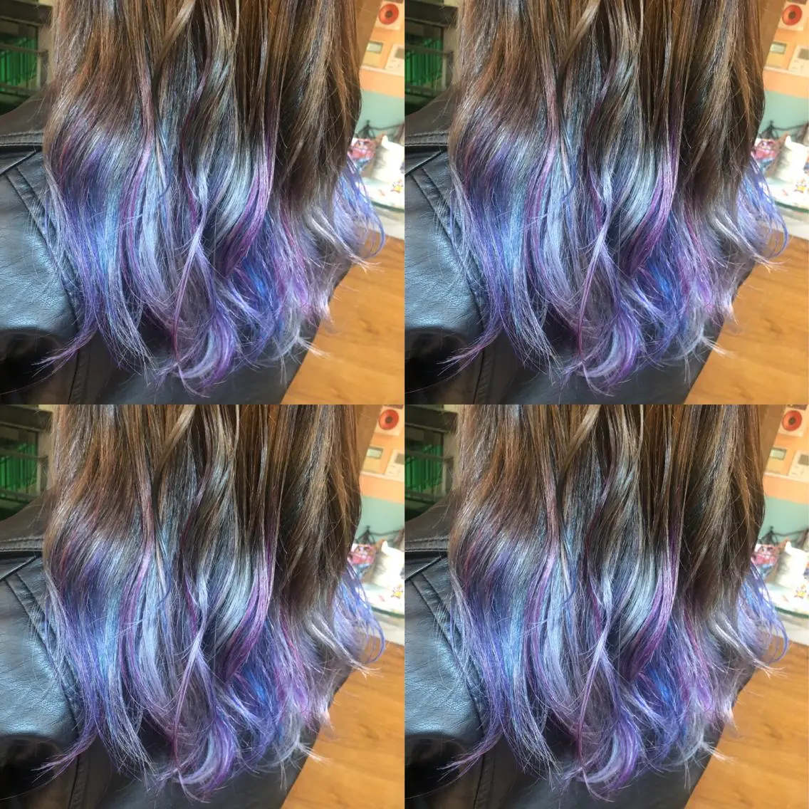 ロング カラー グラデーションカラー ユニコーンカラー カット ヘアカラー トリートメント 原宿サロン代表 デザインカラー伊藤卓のヘアスタイル