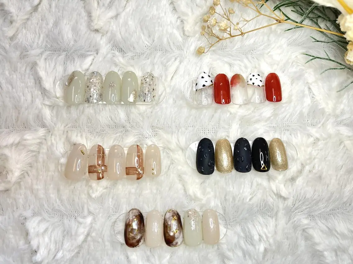 定額ネイル¥8000   ※オフ無料の写真