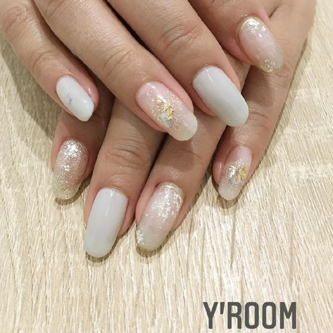 ネイル フラッシュネイル ジェルネイル マグネットネイル ニュアンスネイル ワンカラーネイル ハンドネイル YUKA （ネイリスト）のネイルデザイン
