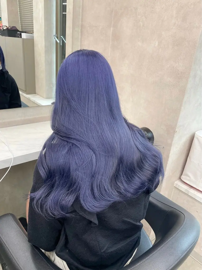 セミロング カラー ヘアアレンジ ヘアカラー トリートメント ヘッドスパ ヘアセット 【公式】DISCO銀 座🪩トレンド🪽のヘアスタイル