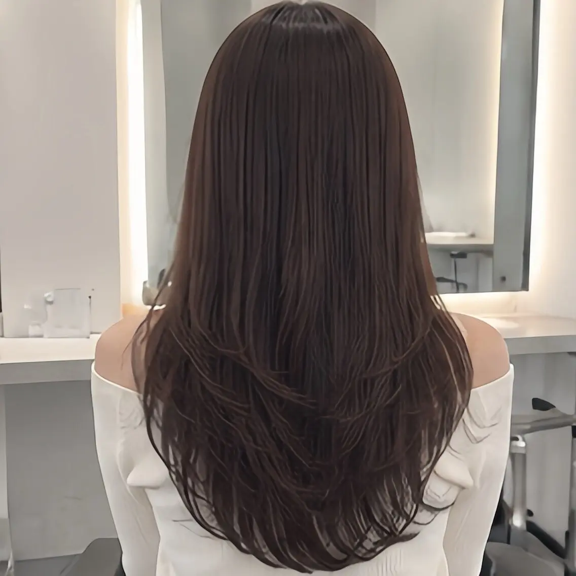 カラー カット ヘアカラー 縮毛矯正/レイヤー/ 前髪カット/おばかんのヘアスタイル