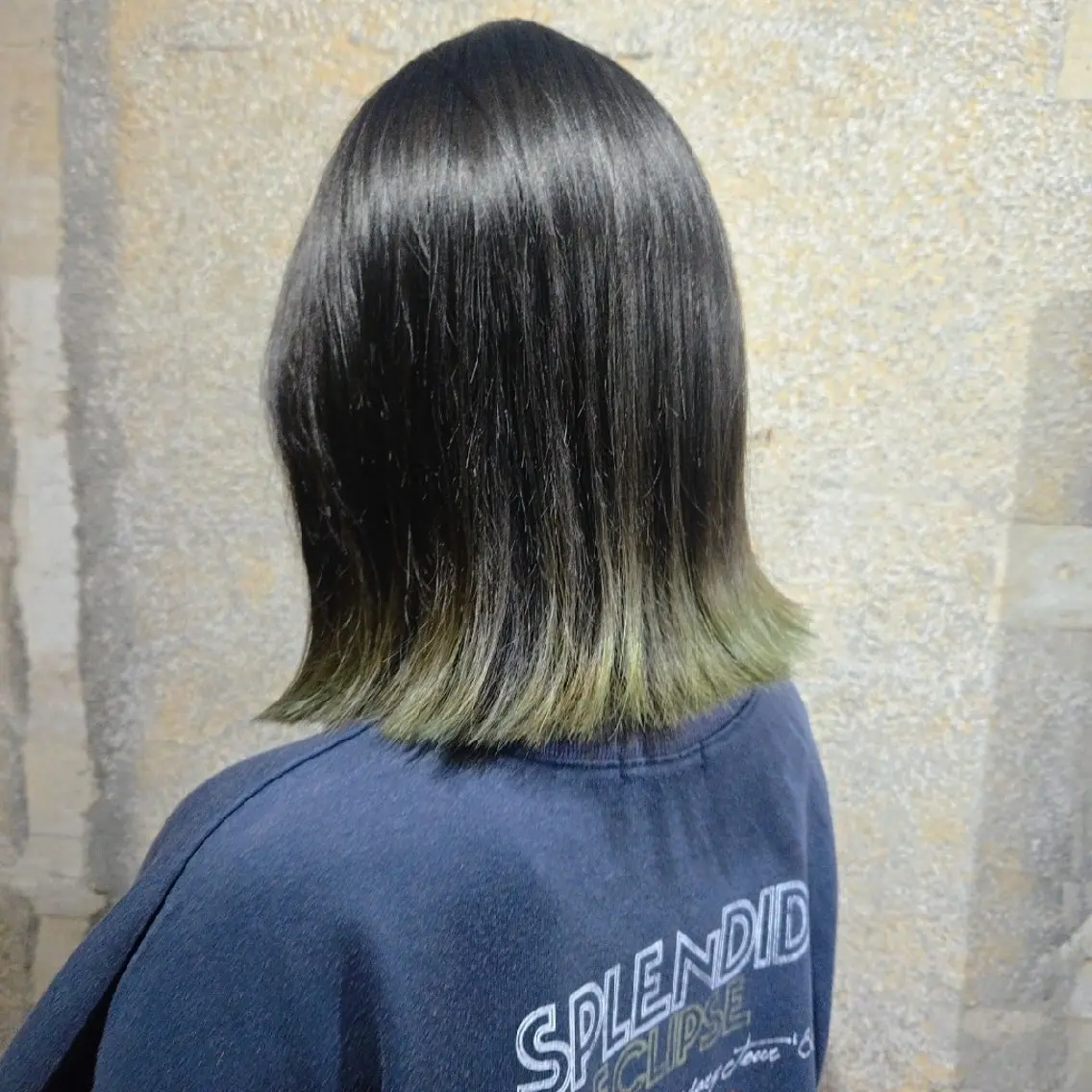 カラー 艶髪縮毛矯正×透明感 カラー◎mikuのヘアスタイル