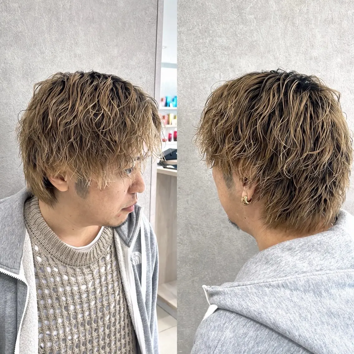 パーマ メンズ カット パーマ 💠メンズ縮毛矯正 /パーマ💠林慶太のヘアスタイル