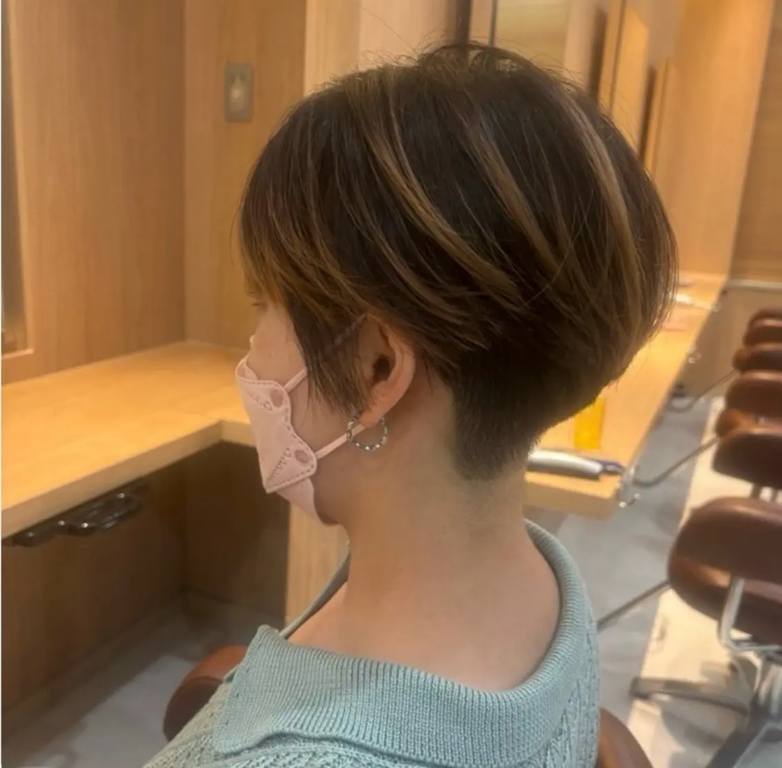 ショート 丸みショート ショートヘア Runa 🎀のヘアスタイル