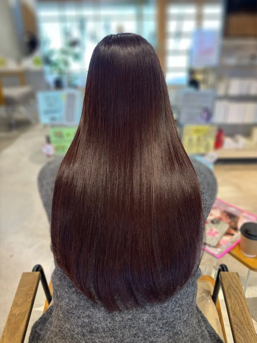 カラー ヘアカラー トリートメント 小林 杏莉のヘアスタイル