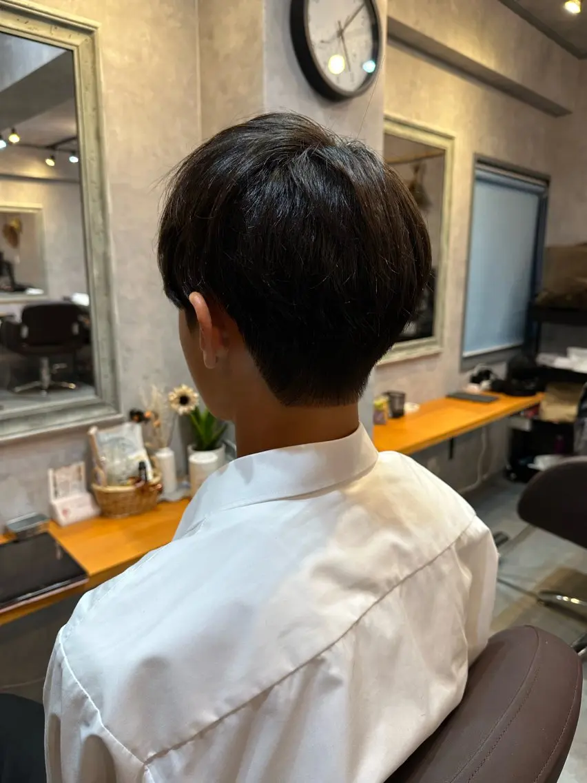 ミディアム メンズ カット trym/ 木原裕希のヘアスタイル