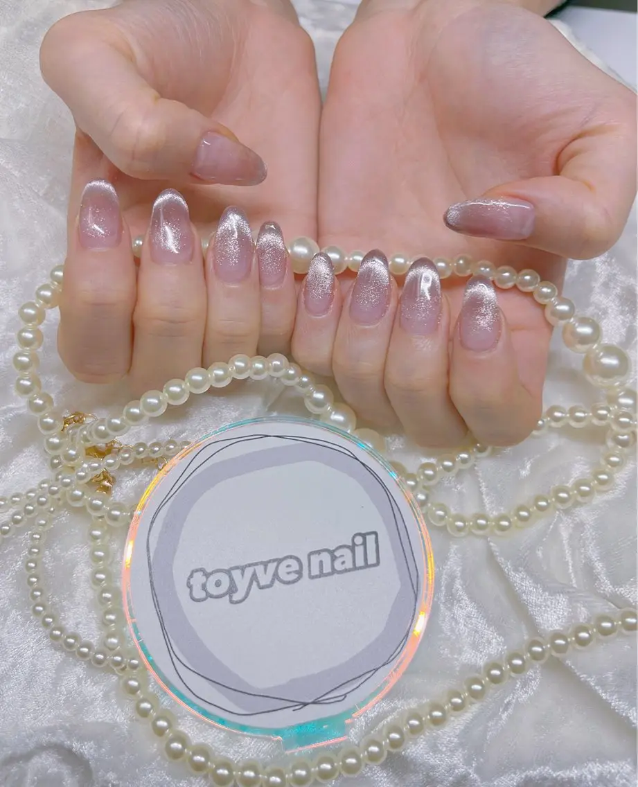 ネイル フレンチネイル グラデーション マグネットネイル ワンカラーネイル ハンドネイル kairi Toyvenailのネイルデザイン