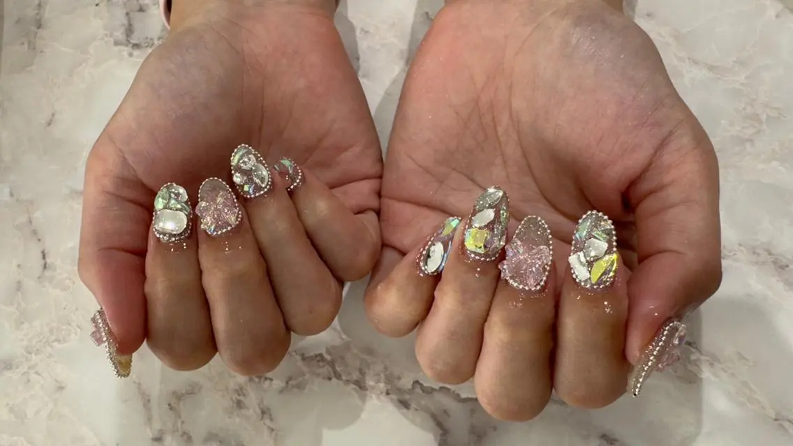 ネイル キラキラネイル ラメ(グリッター) SalonLinda Marikoのネイルデザイン