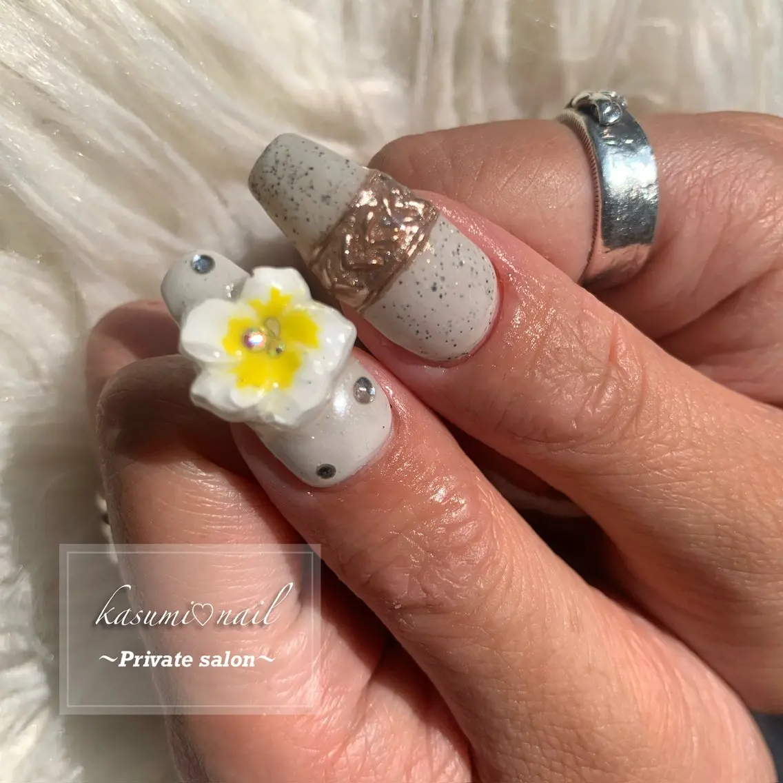 ネイル 大理石ネイル(マーブル) ニュアンスネイル KASUMI♡ Nailのネイルデザイン