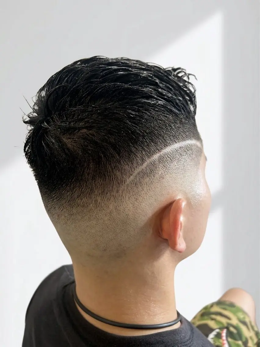 ショート メンズ 鈴木 まさしのヘアスタイル