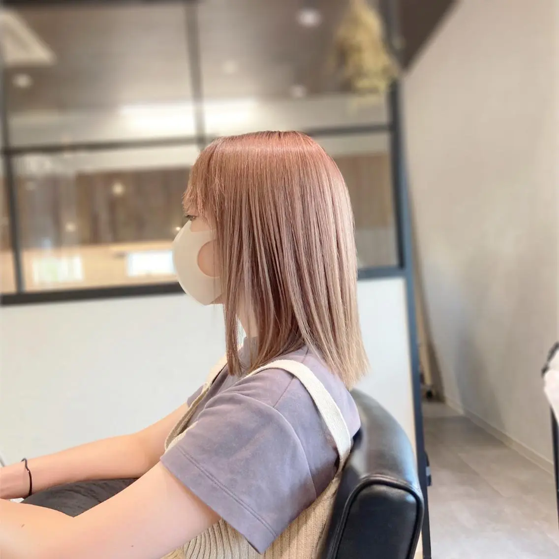 ミディアム カラー 佐藤 剛のヘアスタイル