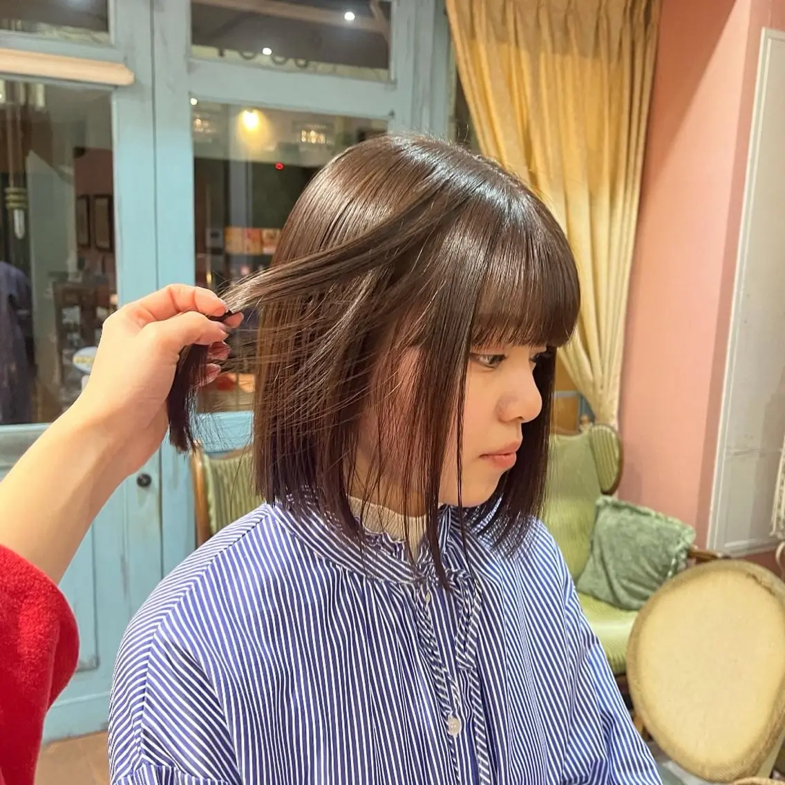 ショート 心斎橋酸性ストレート 🛼MATOI🛼のヘアスタイル
