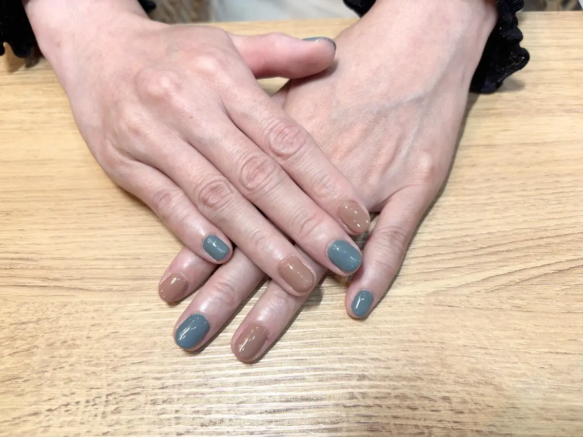 ネイル 男性ネイリスト研修生 _Yusukeのネイルデザイン