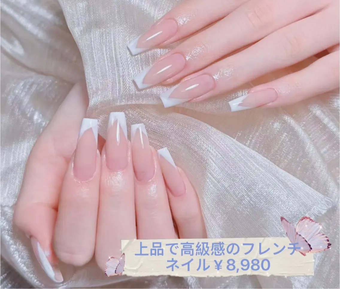 ネイル ハンドネイル ラベンダー💖日暮里 ルル💖ネイルのネイルデザイン