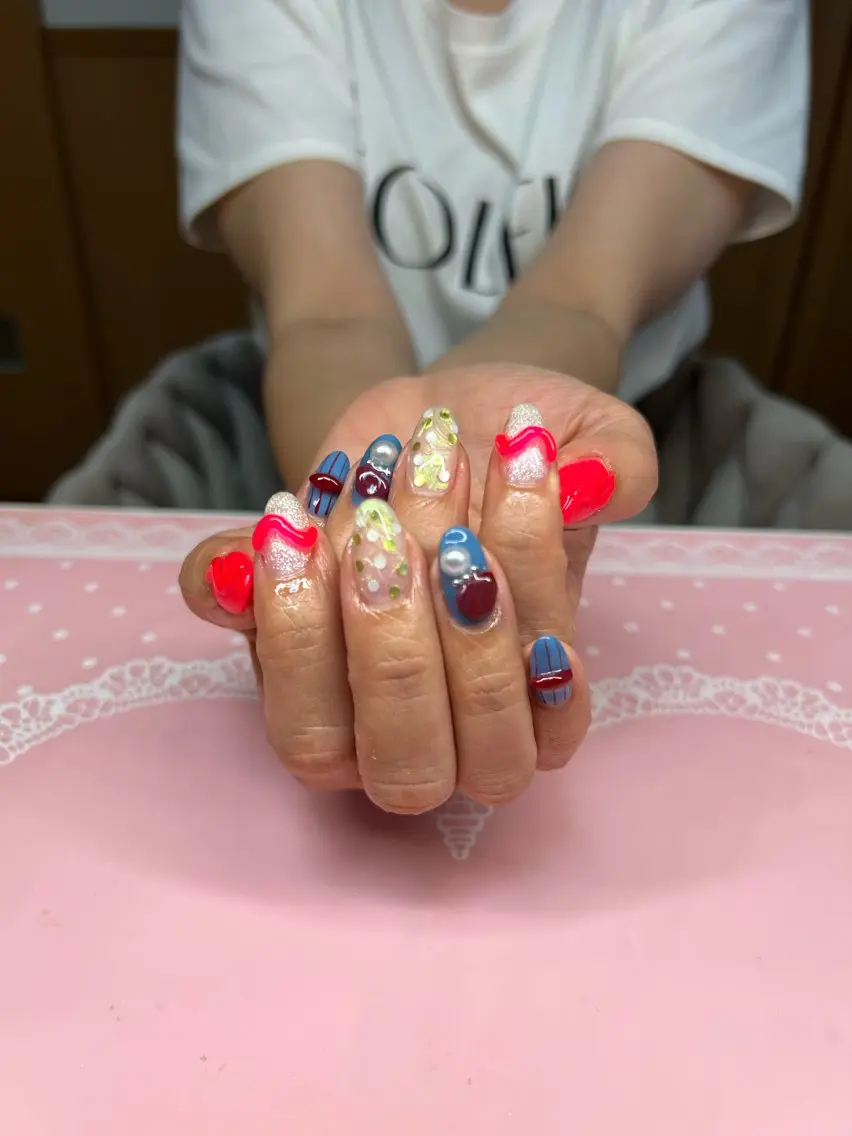 ネイル ハンドネイル 早川 真理のネイルデザイン