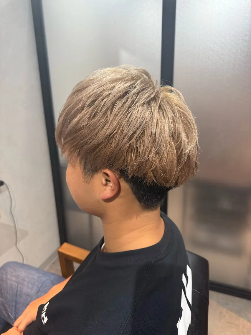 カラー メンズ ヘアカラー ヘアセット soi 💜AYAKOのヘアスタイル