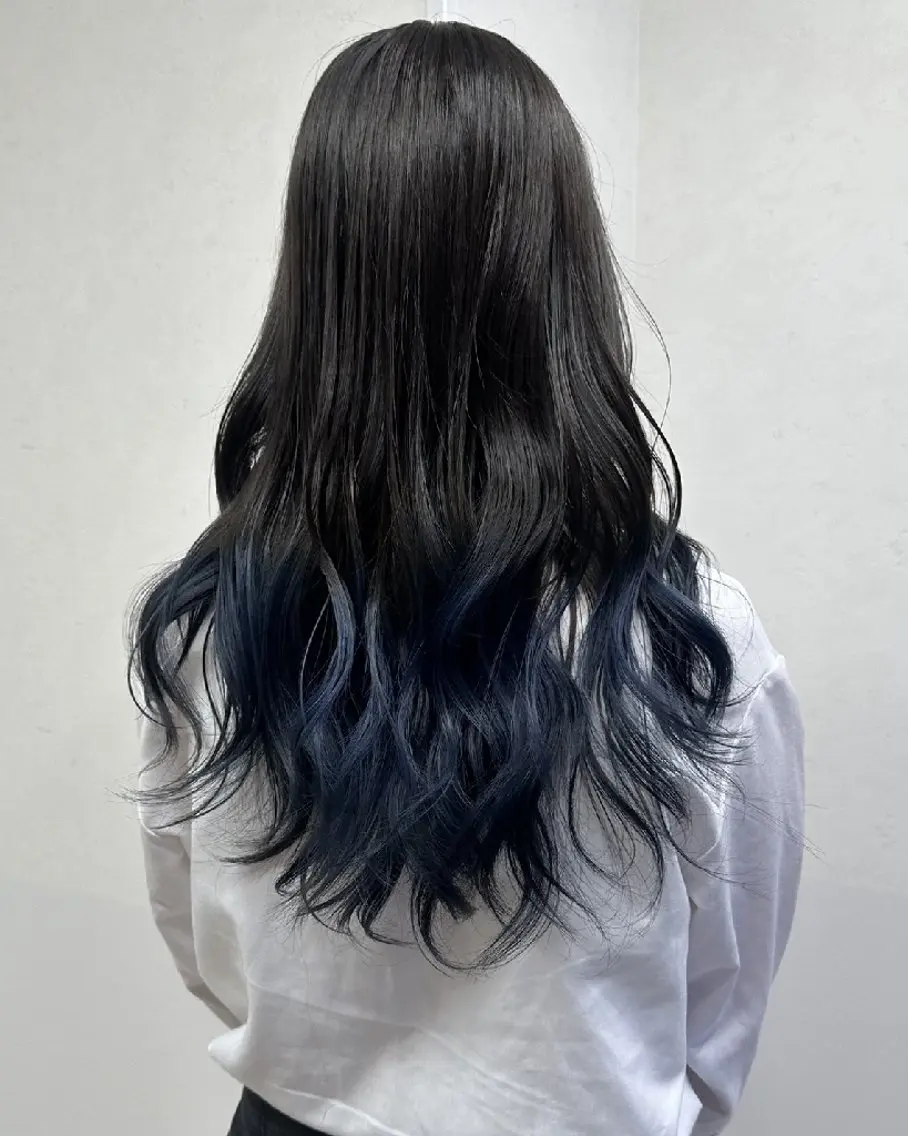 カラー カット ヘアカラー トリートメント 新木 バレリアのヘアスタイル