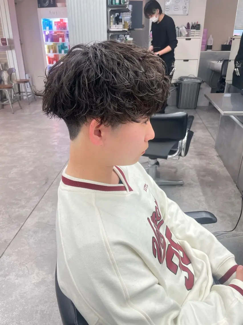 パーマ メンズ カット パーマ 町田エリアＮｏ．１/ パーマ特化/太田京希のヘアスタイル