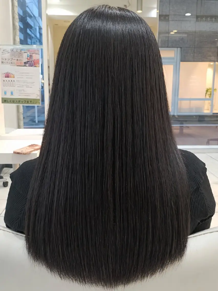 ロング カラー ヘアカラー 透明感カラー×美眉 🎀みゆう🎀のヘアスタイル