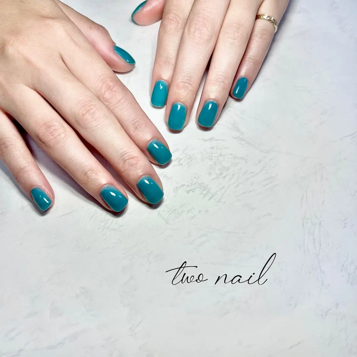 ネイル アートネイル フットネイル ハート ニュアンスネイル ホワイト ハンドネイル two nailのネイルデザイン
