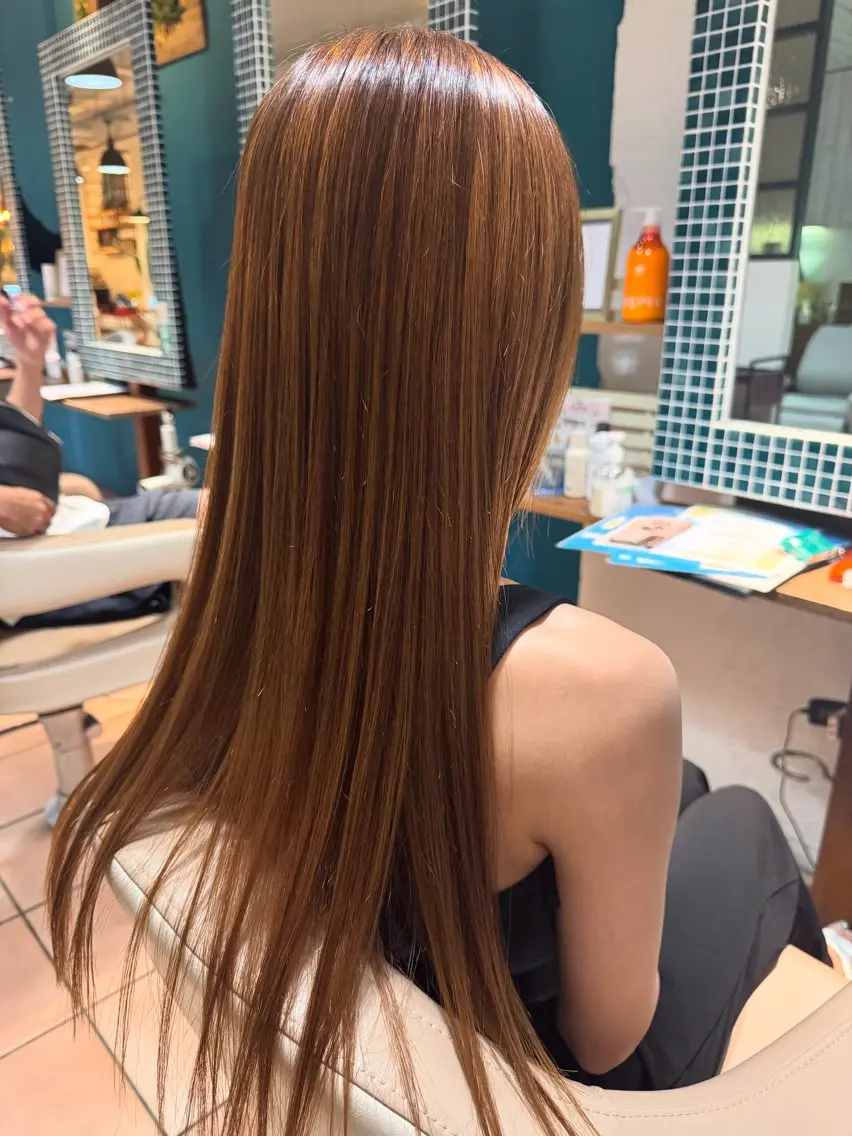 ロング トリートメント 吉田 茂樹のヘアスタイル