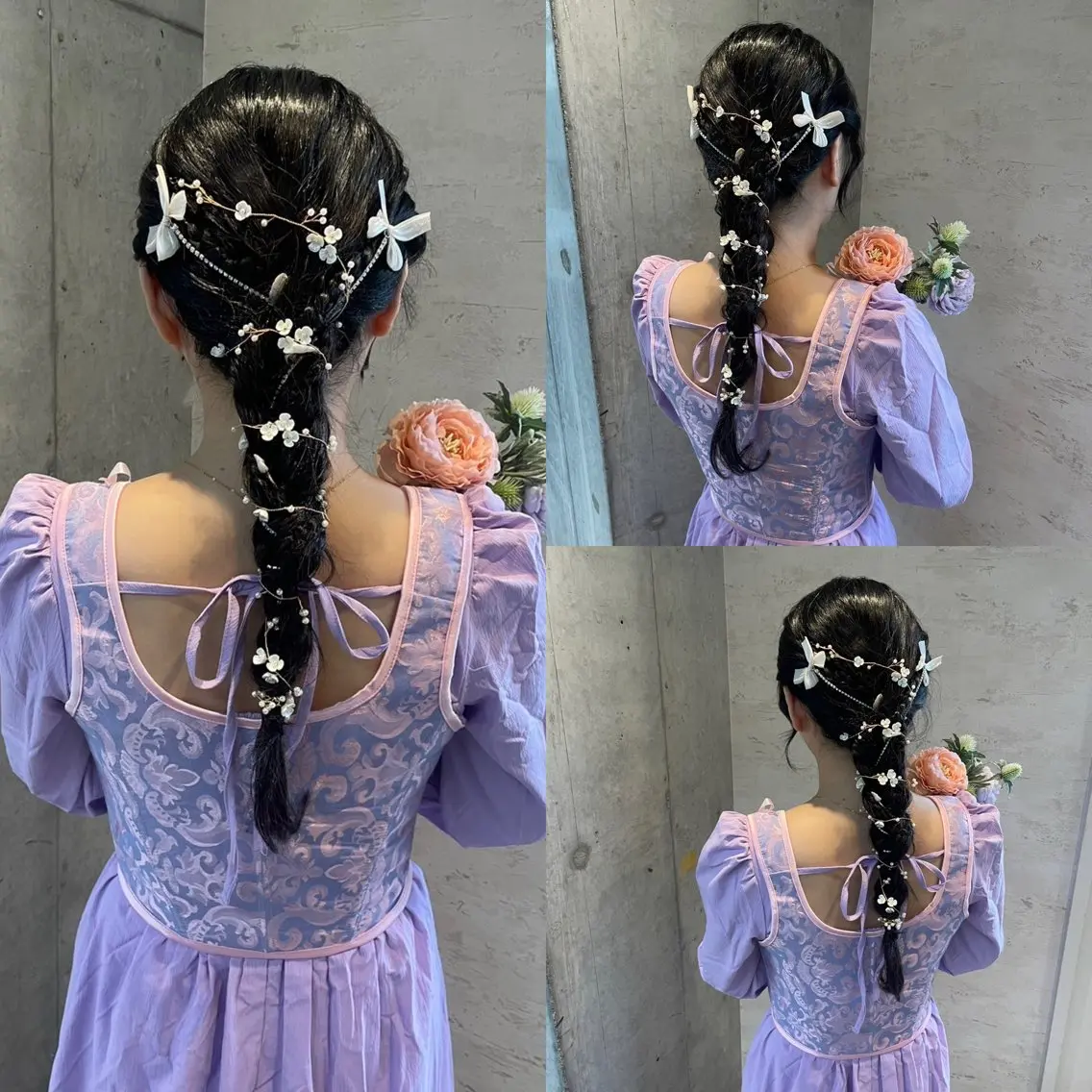 ロング ヘアアレンジ ヘアセット 美髪× ヘアセット✨Araiのヘアスタイル