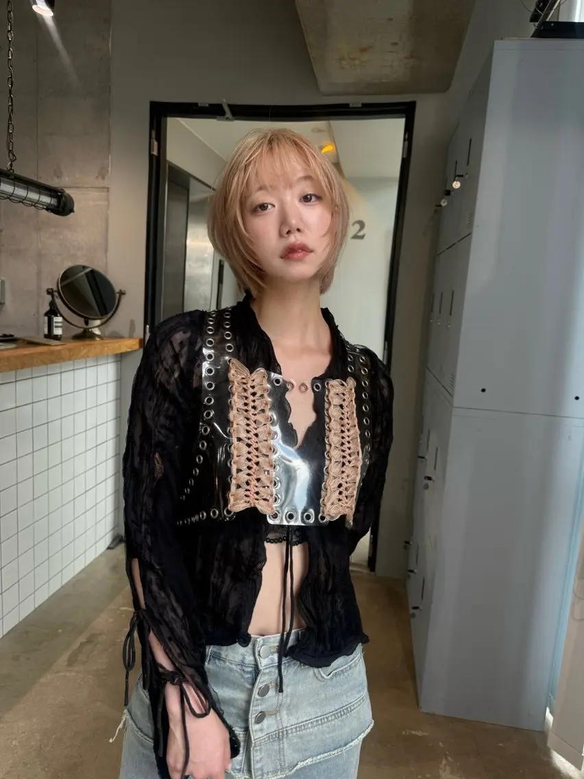 ショート ヘアアレンジ 本間 結衣のヘアスタイル