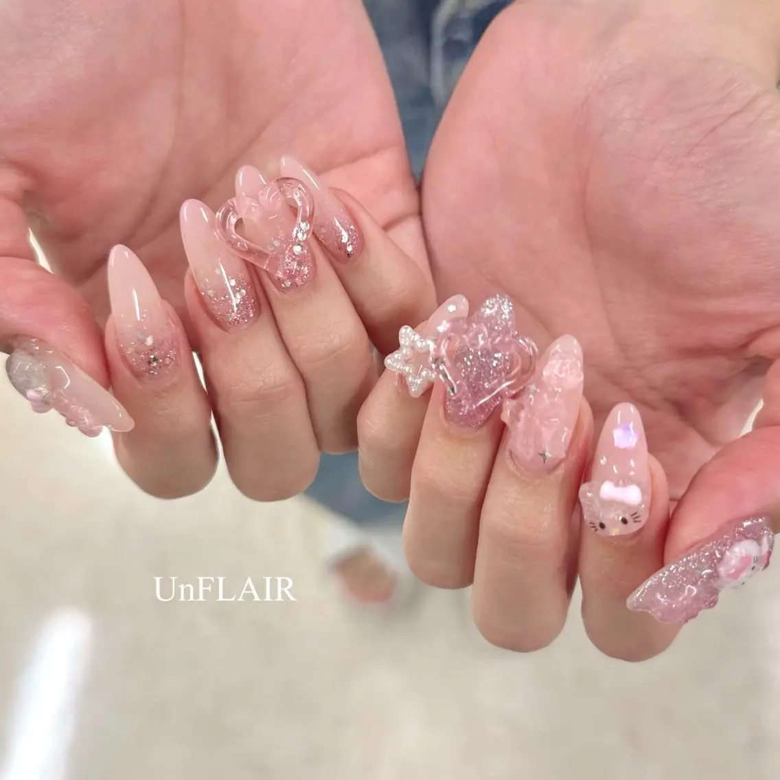 ネイル ハンドネイル UnFLAIR 麻布十番店🧸NAOのネイルデザイン