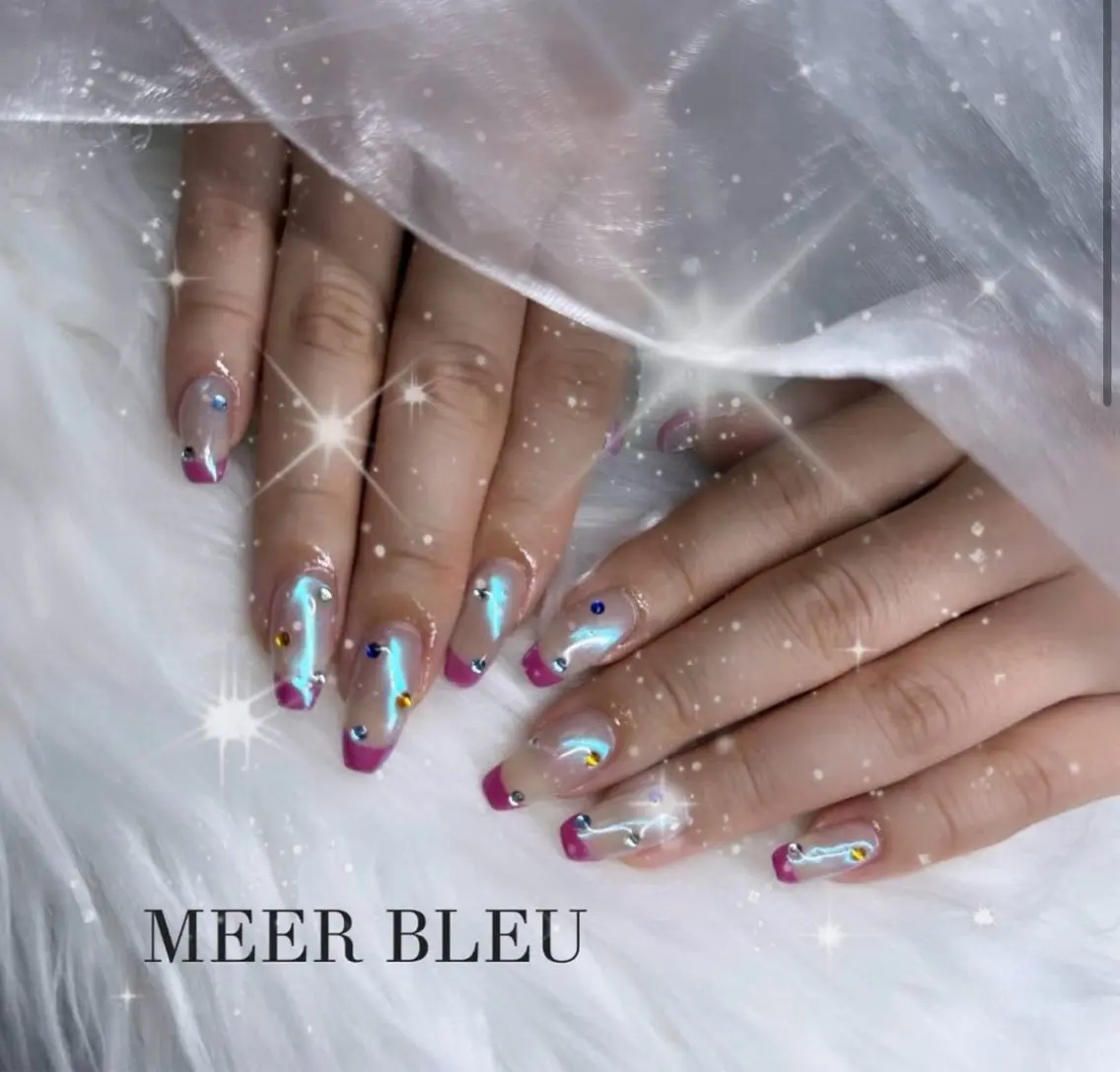 ネイル ハンドネイル MEER BLEUのネイルデザイン