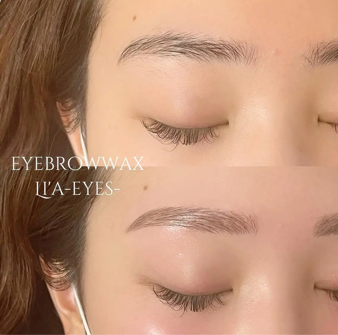 アイブロウ Li'a-eyes- 🩵のマツエク・マツパデザイン