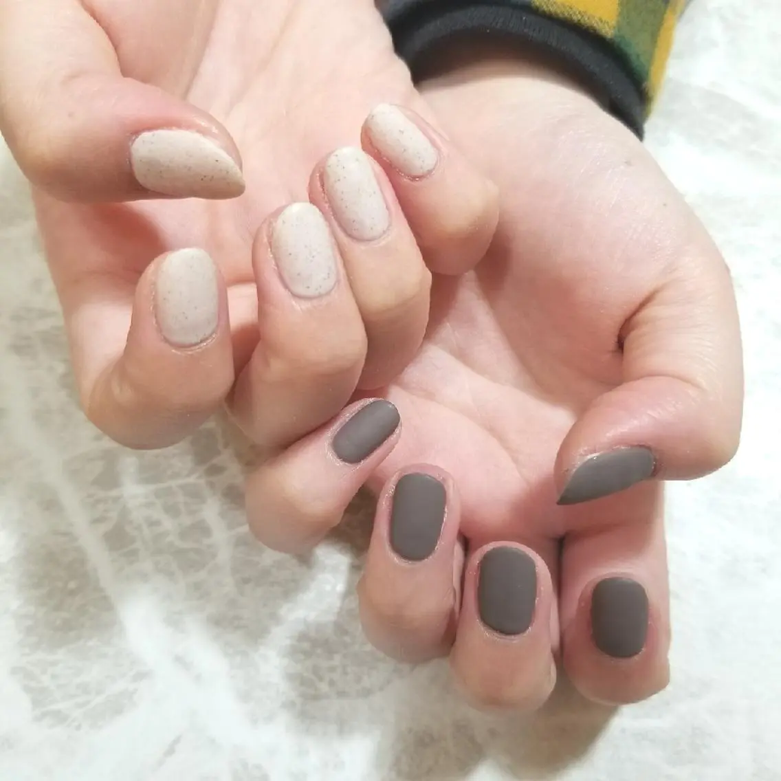 ネイル アートネイル ワンカラーネイル ハンドネイル nijiiro🌈 サトウのネイルデザイン