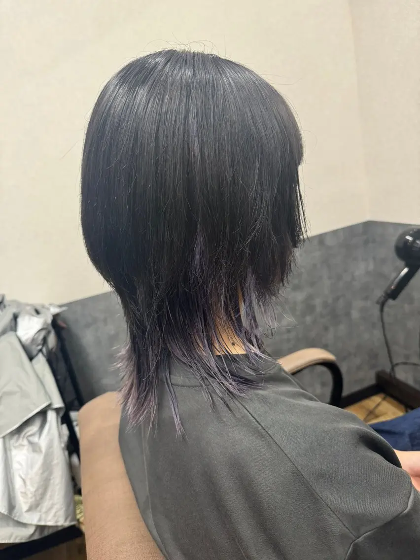 ミディアム カラー reeed konnoのヘアスタイル