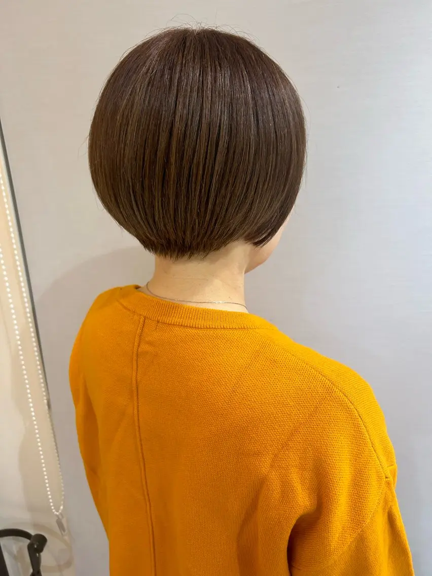 ショート 丸みショート ショートヘア yoda karenのヘアスタイル