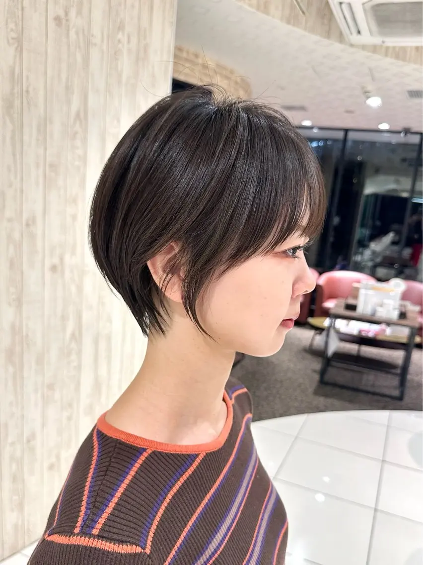 ショート カラー ショートヘア 荻窪/ショートヘア✨ ショートボブ長松大哉のヘアスタイル