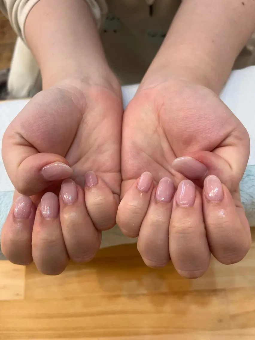 ネイル ワンカラーネイル nailAlaia 妙典店 アイリのネイルデザイン