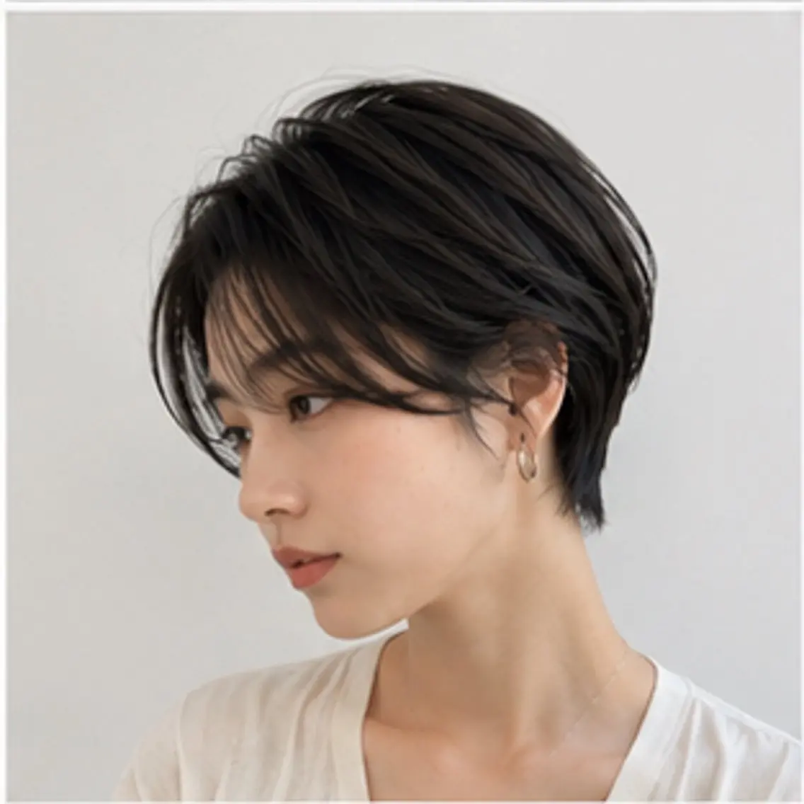 ショート 無料募集/くびれ ショート日向のヘアスタイル