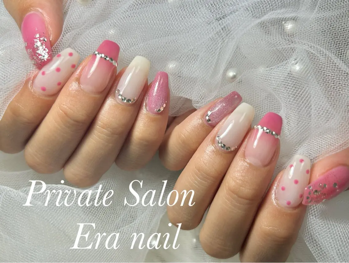 ネイル ドット ハンドネイル Era nailのネイルデザイン