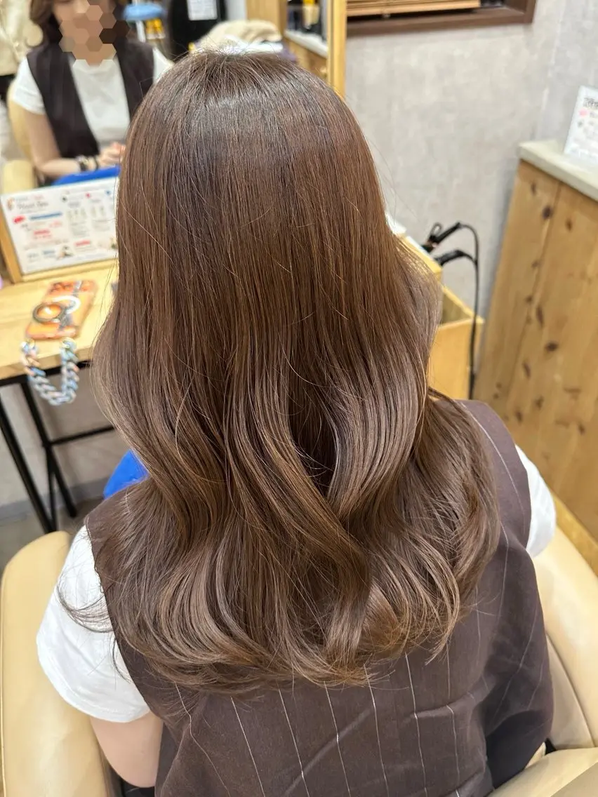 ロング カラー Saffy RIOのヘアスタイル