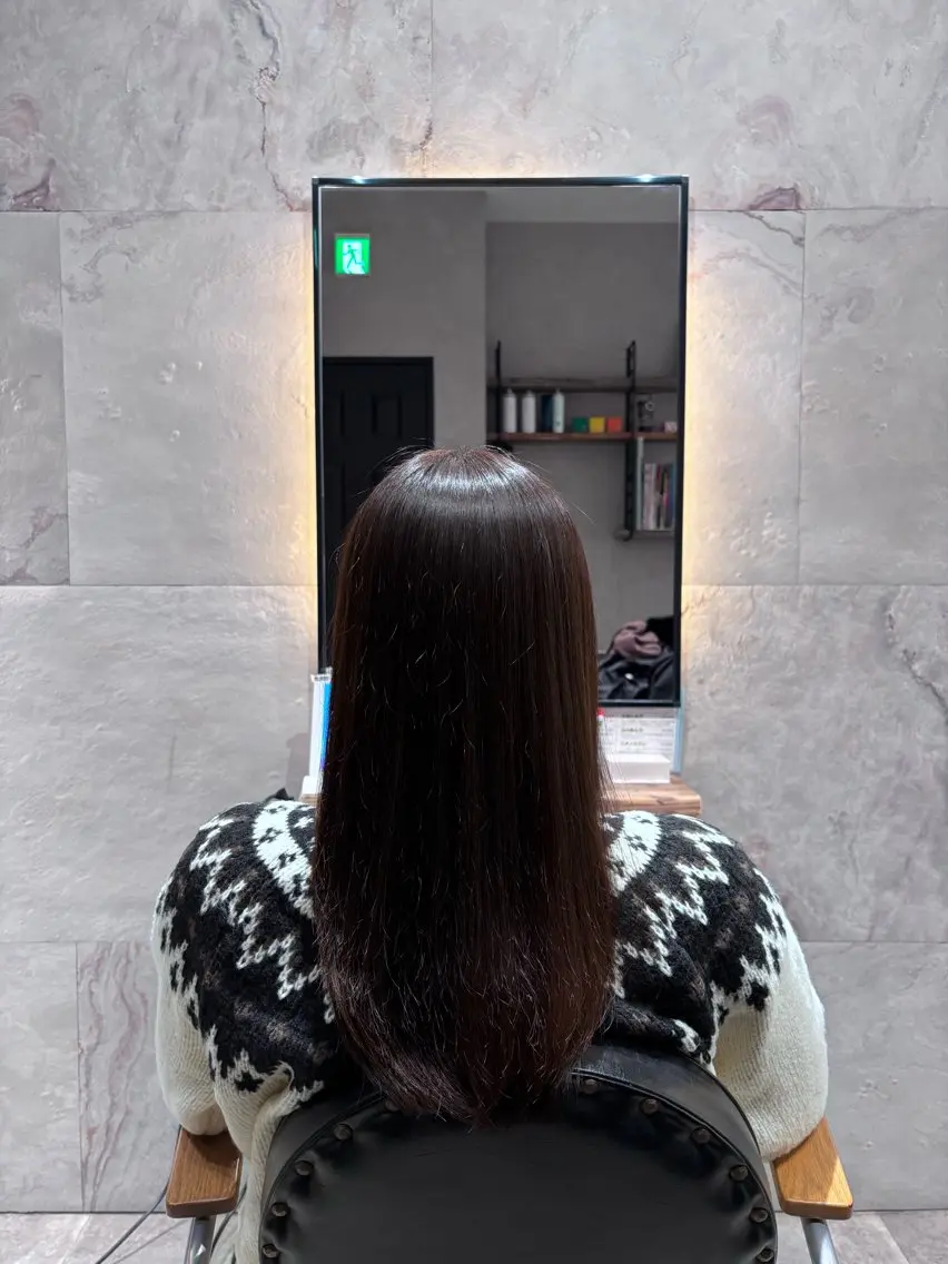 カット✂️➕【アディクシーカラー】※ブリーチなし⚠️白髪染めは施術出来ませんの写真