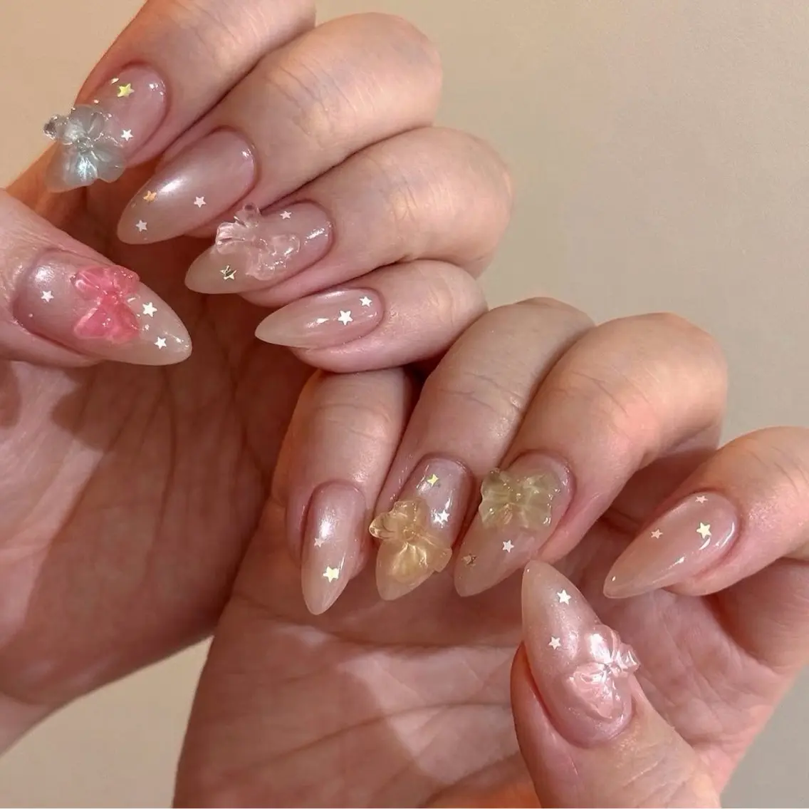 ネイル チークネイル 長さ出し フットネイル フレンチネイル ジェルネイル Nude Nailstudioのネイルデザイン