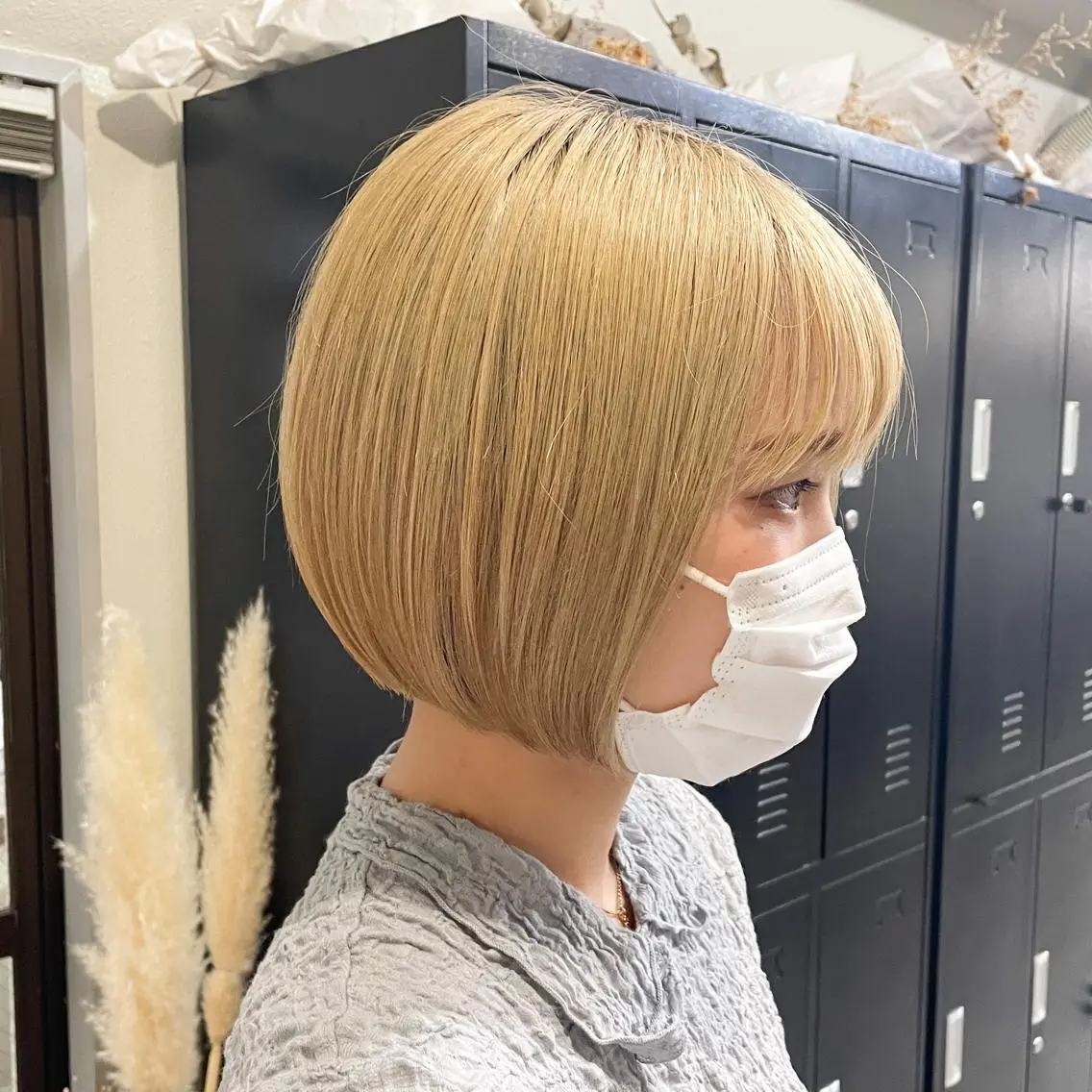 ショート カラー パーマ ヘアアレンジ メンズ キッズ ネイル マツエク・マツパ 切りっぱなしボブ メンズバレイヤージュ メンズハイライト メンズハイトーン メンズインナーカラー 大人スタイル 太田のヘアスタイル