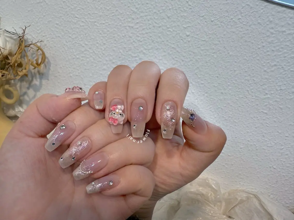 ネイル ハンドネイル Flower nailのネイルデザイン