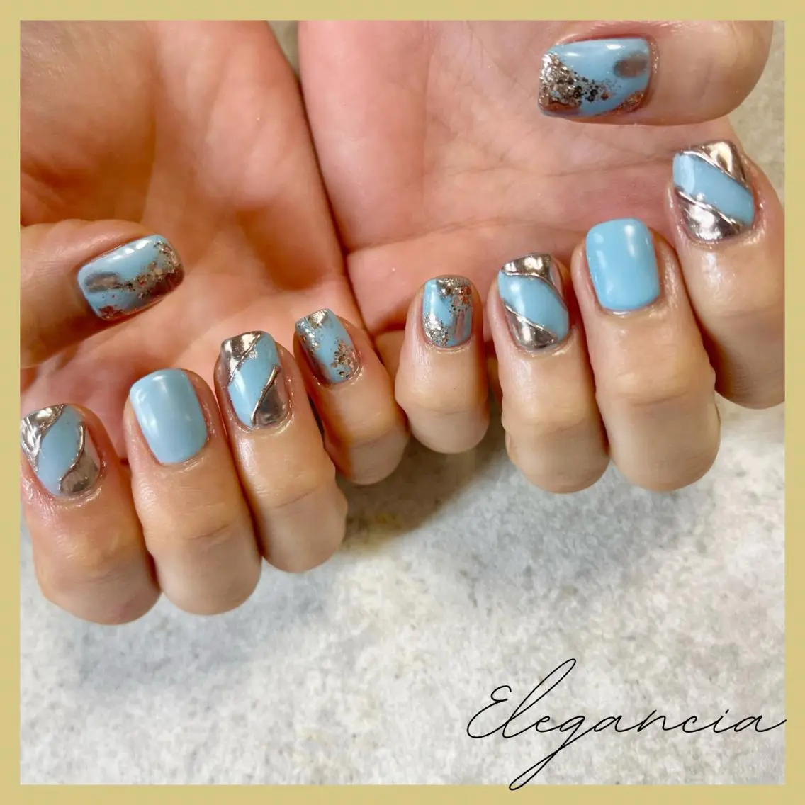 カラー ネイル ハンドネイル Elegancia. Hiromiのネイルデザイン